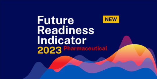 Future Readiness Indicator Pharmaceutical industry visual ID - IMD Business School