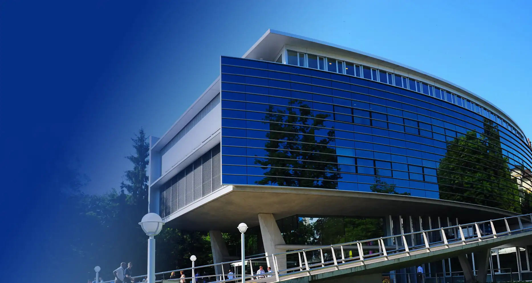 IMD EMB campus glass building - IMD Business School